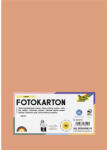  Dekorkarton, 2 oldalas, A4, 300 g, 50 lap, FOLIA, lazacszínű (614/50 45) - mystock