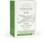 Györgytea Fehér akácvirágos teakeverék No50 - (Reflux tea) - 50 g Györgytea