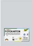  Dekorkarton, 2 oldalas, A4, 300 g, 50 lap, FOLIA, világosszürke (614/50 80) - mystock