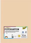  Dekorkarton, 2 oldalas, A4, 300 g, 50 lap, FOLIA, barack (614/50 42) - mystock