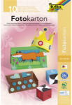  Dekorkarton, 2 oldalas, 22x33 cm, 300 g, 10 lap, FOLIA, vegyes színek (606) - mystock