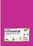  Dekorkarton, 2 oldalas, A4, 300 g, 50 lap, FOLIA, rózsaszín (614/50 23) - mystock