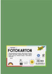  Dekorkarton, 2 oldalas, A4, 300 g, 50 lap, FOLIA, mohazöld (614/50 53)