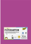  Dekorkarton, 2 oldalas, A4, 300 g, 50 lap, FOLIA, sötétrózsaszín (614/50 21)