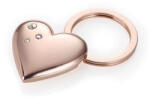 TROIKA Kulcstartó, SWAROVSKI® kristályokkal, TROIKA, "Girls Best Friend Rosy" Shiny (KR15-32/RG) - mystock