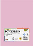  Dekorkarton, 2 oldalas, A4, 300 g, 50 lap, FOLIA, halvány rózsaszín (614/50 26) - mystock