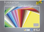  Dekorkarton, 2 oldalas, 50x70 cm, 300 g, 25 lap, FOLIA, vegyes színek (61/2599) - mystock