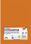  Dekorkarton, 2 oldalas, A4, 300 g, 50 lap, FOLIA, világosnarancs (614/50 41) - mystock