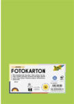  Dekorkarton, 2 oldalas, A4, 300 g, 50 lap, FOLIA, tavaszzöld (614/50 50) - mystock