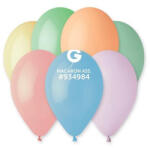  Léggömb, 26 cm, vegyes pasztel színekben (10200009-MAC) - mystock