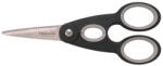 Fiskars Olló, konyhai, 22 cm FISKARS "Functional ReNew", fekete (1003034)