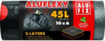 Alufix Szemeteszsák, zárószalagos, kétrétegű, 45 l, 10 db, 52x69 cm, 28 , ALUFIX "Aluflexy (MSZ45ALUFLEXYUNI) - tonerpiac