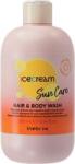 Inebrya Ice Cream Sun Care 2v1 gel de duș și șampon protecție solară 300ml (56994)