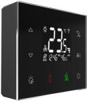 ELKO EP ELKOEP RFTC-3/B - Érintőgombos üveg termosztát fancoilokhoz - fekete (8914)