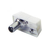 Somogyi Elektronic FS 1X koax dugó, pipa, csavarozható - digibolt