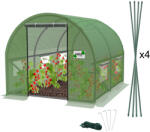 AGA Kerti fóliasátor TUN5545 2x2x2 m (TUN5545)