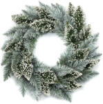 AGA Karácsonyi koszorú 50 cm Fehér (MR3208)