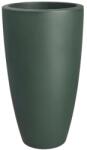 elho June round magas műanyag kaspó smaragdzöld színben 30 cm