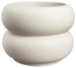 elho Amber roll alacsony műanyag kaspó fehér színben 60 cm