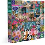 eeBoo - Angol virágbolt 1000 darabos kirakó (EPZT440)