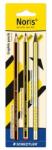 STAEDTLER Grafitceruza készlet, HB, STAEDTLER "Noris® evolution set", 3 darab (3 db) (TS61BK3)