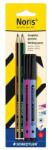 STAEDTLER Grafitceruza és tűfilc készlet, STAEDTLER "Noris® colour edition set", lila+kék tűfilc (4 db) (TS61BK41)