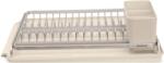 Brabantia SinkSide Dish Drying Rack lejtős csepptálcájú, önürítő edényszárító állvány, világos bézs, 385x490 mm - 252020 (252020)