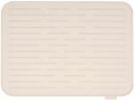 Brabantia SinkSide Silicone Dish Drying Mat edényszárító, csepegtető szőnyeg, csúszásmentes, bordázott felület, 325x438mm, szilikon, világos bézs - 252044 (252044)