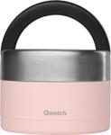 Qwetch Isotherm Lunchbox fogantyúval, 650 ml - Pasztell rózsaszín