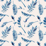 Takoy Szabadidő anyag/ futter Takoy 150cm kis kék növények