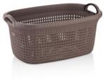 Qutu Ruháskosár kötött mintás 35L - 56 x 41, 5 x 24cm - több színben Szín: Barna