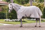 Horseware Ireland Amigo Bug Rug Pony, Silver/Titanium Grey & Silver - 125 cm