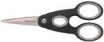 Fiskars Olló, konyhai, 22 cm FISKARS "Functional ReNew", fekete (IF1003034) - officepantry