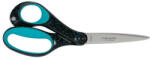 Fiskars Olló, ifjúsági, 20 cm, balkezes, FISKARS, foltos pávakék