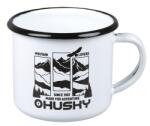 Husky Fém bögre hegyek-fehér