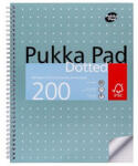 Pukka Pad Spirálfüzet, A4+, pontrácsos, 100 lap "Metallic Jotta