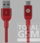 ADAM elements CASA M100 USB-C/USB3.1 kábel 100cm, piros