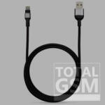 ADAM elements PeAk II 300B Apple iPhone 5 / 5S / SE / 5C / 6 / 6S / 6 Plus / 6S Plus / 7 / 7 Plus / 8 / 8 Plus / X / XS / XS Max / XR / 11 / 11 Pro / 11 Pro Max Lightning-USB adat- és töltőkábel MFi szürke (3 m)