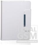  Univerzális 8 Colos Fehér Oldalra Nyíló Műbőr Tablet Flip Tok