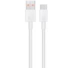 Xiaomi Gyári USB-Type-C Gyorstöltő Adatkábel Fehér 1m 3A