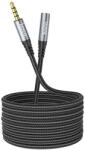 hoco. UPA20 AUX kábel Jack 3.5 mm (dugó) - Jack 3.5 mm (aljzat) 2m fekete
