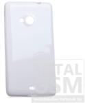 Microsoft Lumia 535 fehér 0, 3mm csillogó Glitter Thin Tpu Case szilikon tok