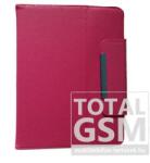  Univerzális 8 Colos Ciklámen Oldalra Nyíló Műbőr Tablet Flip Tok