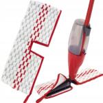 Vileda Felmosóbetét, lapos, mikroszálas, 41x15cm, Vileda 1-2 Spray MAX BOX kompatibilis, újrafelhasználható (5X WKŁAD DO MOPA VILEDA SPRAY 1-2 MAX)