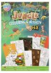 Moxy Carte de colorat cu activitati, Jungla, A4, 64 pagini (CG150069) Carte de colorat