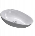 Swiss Meyer Mosdókagyló fehér konglomerátumból 60x36 Cadi Swiss Meyer (5903631558740)