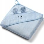 Babyono Bambusz törölköző kapucnival és fülekkel 100x100 cm Kék Babyono (1553/02)
