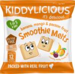 Kiddylicious Gustare din bucati de piure de fructe cu banana mango si fructul pasiunii +12 luni, 6g, Kiddylicious