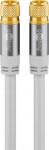 Wentronic Antennakábel F Sat 4x árnyékolt arany Hq 2m (70600)
