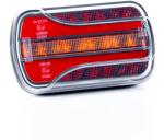 Fristom Lampa stop universala, tripla cu 3 functii, efect neon, 12 x 7cm, 12 24V, cablu 1m (FT-350 LED)